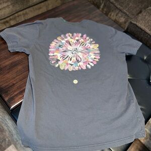 Stance Men's Charcoal Short Sleeve Tee with Yellow Logo